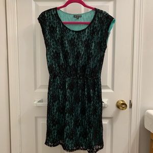 BeBop Mint Green Lace Dress